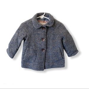 Zara baby girl tweed coat